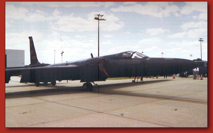 El U-2 en tierra firme!